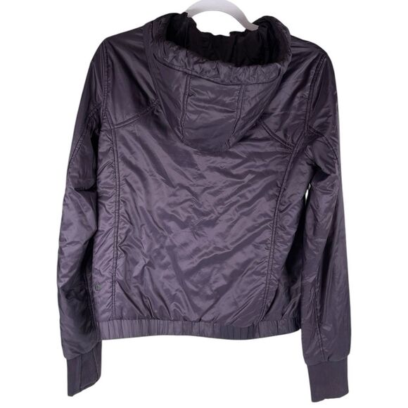 Lululemon women’s size 6 small boysenberry purple Scuba Glyde Hoodie jacket - Picture 3 of 12